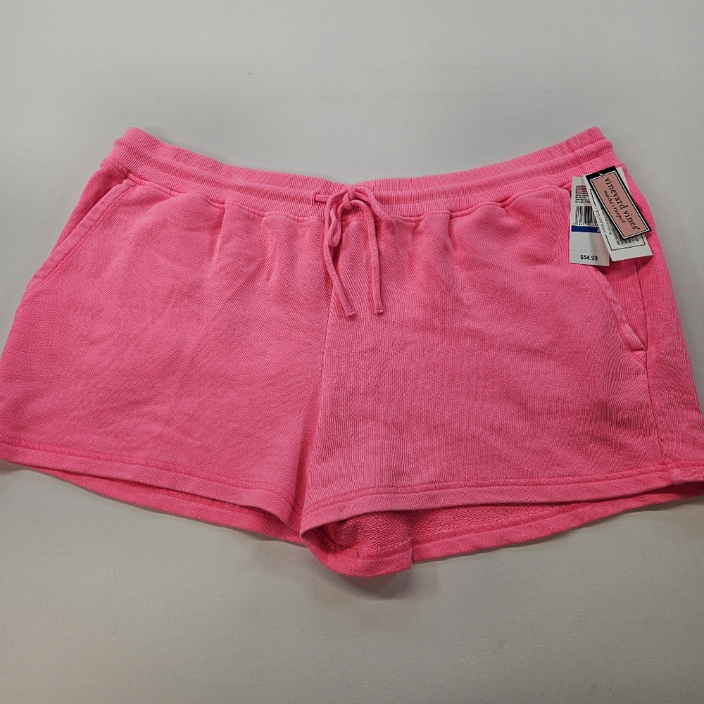 Vineyard Vines Shorts Women’s Size Large X-LARGE Pink Drawstring NWT